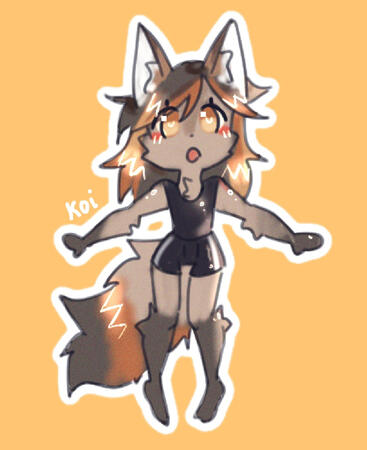 Chibi OC belongs to Yan