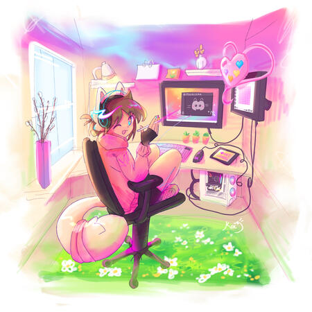 Fully Rendered, Moderate Scene OC belongs to me